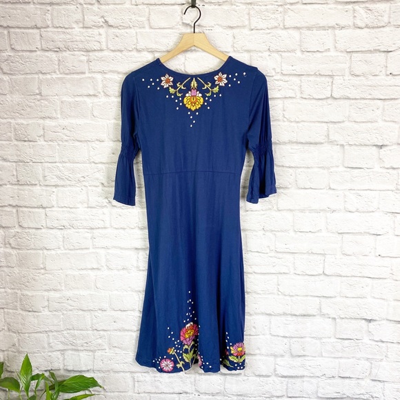 Johnny Was Dresses Johnny Was Embroidered Cotton Summer Dress Poshmark